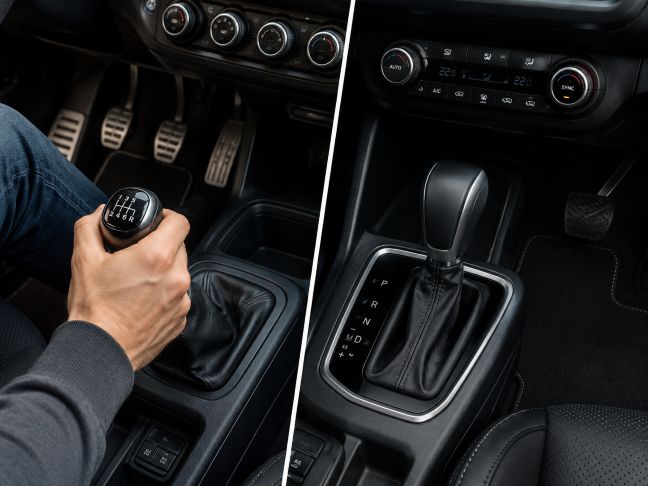 Manual and automatic gearbox comparison for Scotland hire cars
